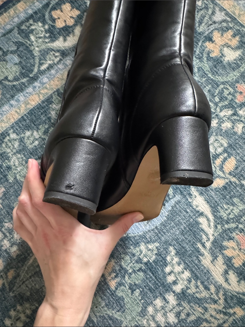 J. Crew Factory Square Toed Boots - Picture 5 of 7